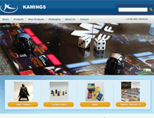 Tablet Screenshot of kamings.com